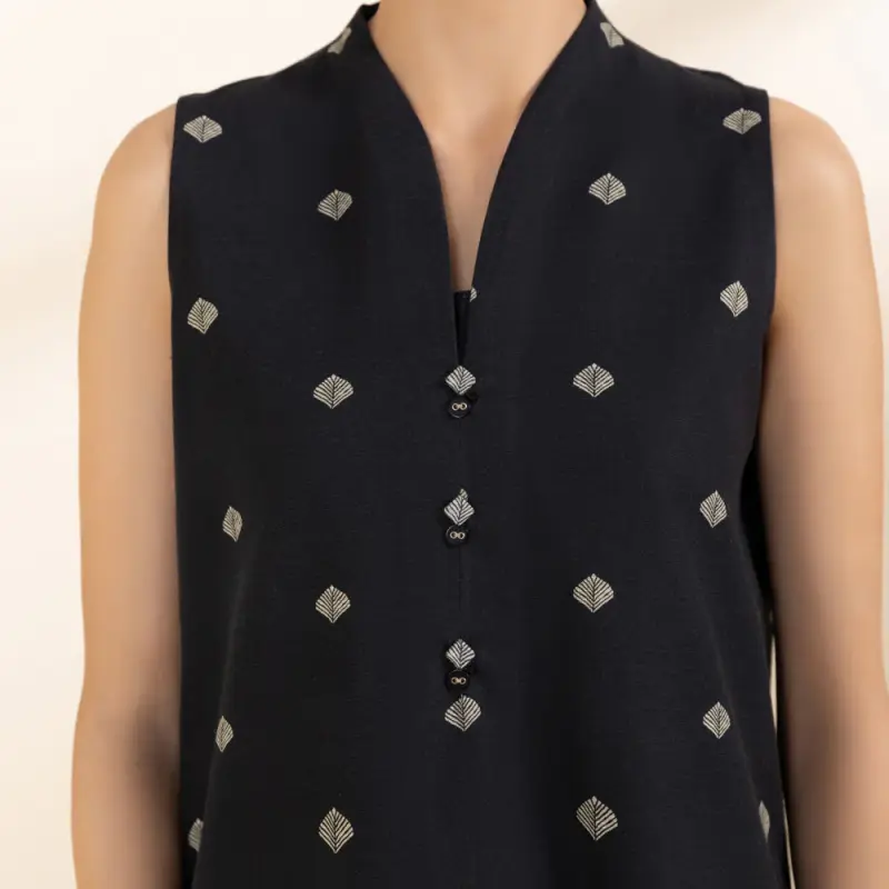 3 Piece - Printed Cambric Suit