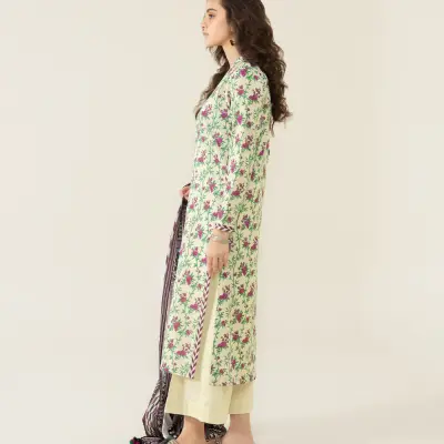 3 Piece – Printed Lawn Suit