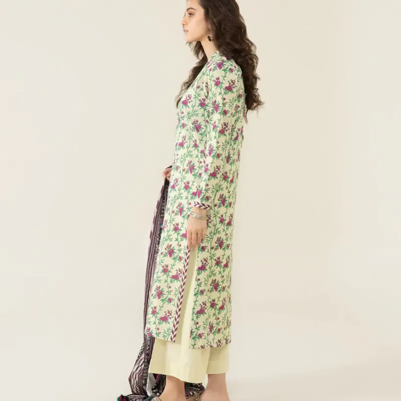 3 Piece – Printed Lawn Suit