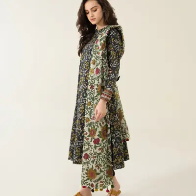 3 Piece - Printed Lawn Suit