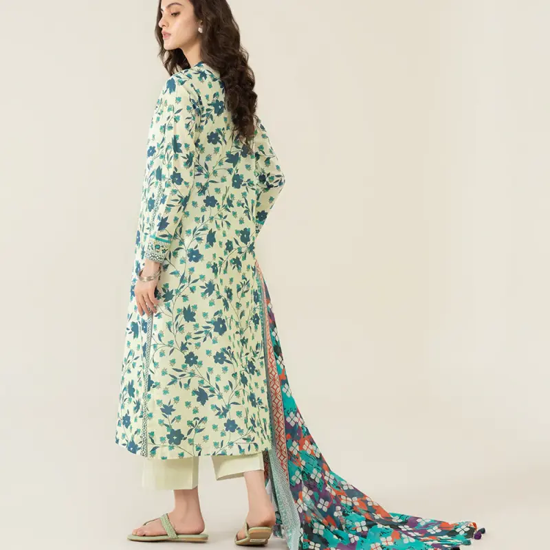 3 Piece - Printed Lawn Suit