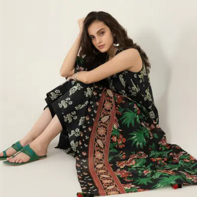 3 Piece - Printed Lawn Suit