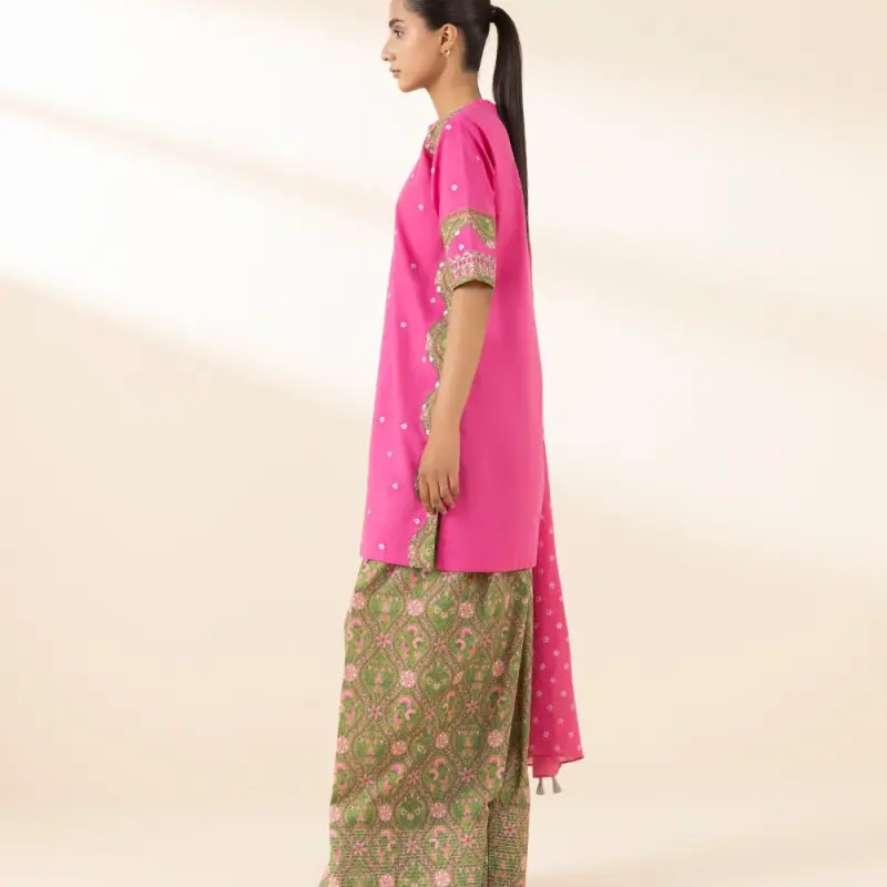 3 Piece - Embroidered Lawn Suit